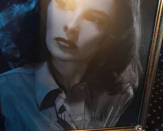 Katherine Hepburn autographed photo