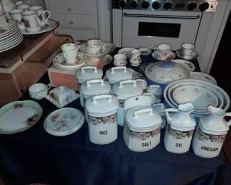 German porcelain set