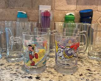 Drinking Glasses Disney