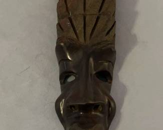 Carved Mask in Heavy Material