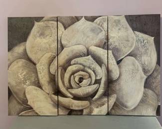 3Panel Magnolia Wall Hanging