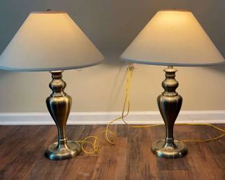 Set Of Bronze Lamps