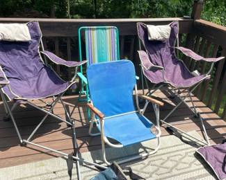 Camping And Beach Chairs