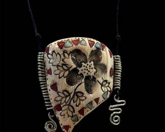 Handmade Polymer Clay Necklace
