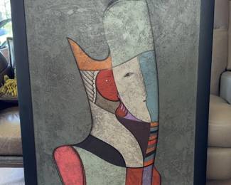 Mikhail Chemiakin’s ‘Metaphysical Double Portrait of Rebekka’ Serge Sorokko Gallery