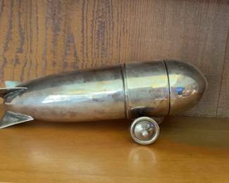 Zeppelin Blimp Cocktail Shaker