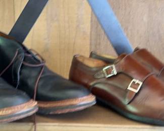 Santoni Italy Men’s Black Lace Up