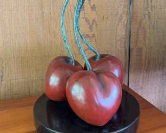 Popileto Cherries Sculpture
