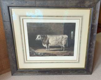 Thomas Landseer ARA (1795-1880) - Portrait of the Celebrated Short-Horned Cow, Bracelet