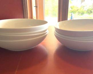 Villeroy & Boch White Porcelain "It's My Heart" Past Bowls