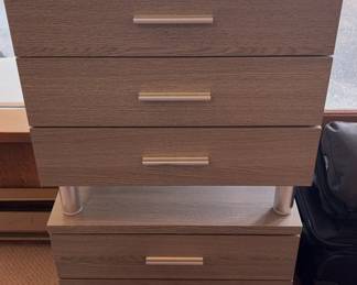 Danish Inspired Pair of Nightstands