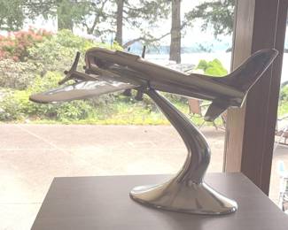 Silver Colored Airplane