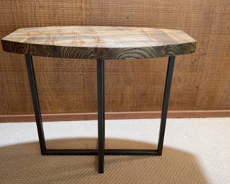 Minimalist Oblong Walnut Accent Table Urban Hardwoods-Seattle