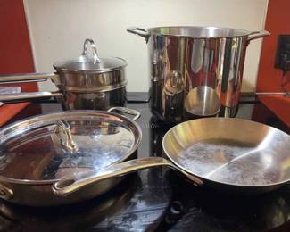 De Buyer (France), Cristel (France) All-Clad (USA)Cookware