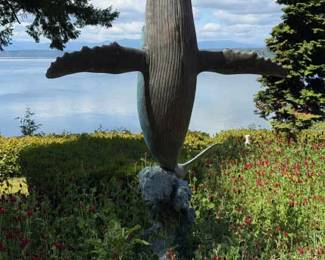 Wyland's Bronze Sculpture "Leap of Faith" 2004