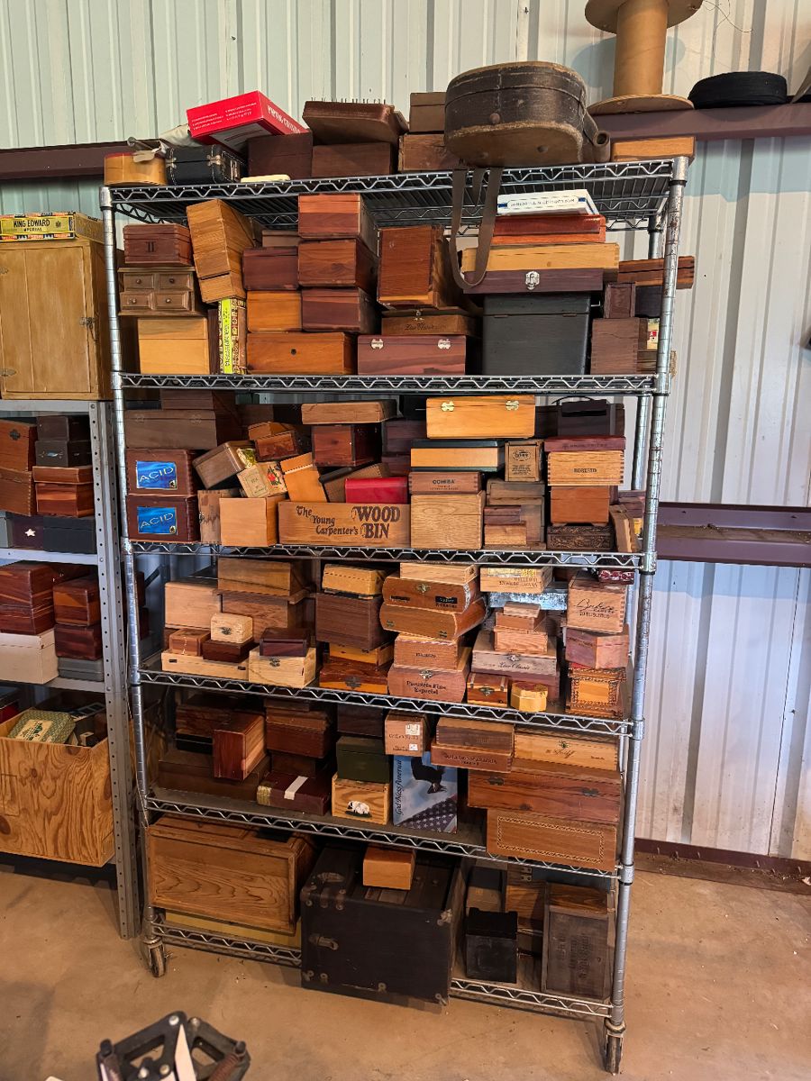 Lane cedar boxes and cigar boxes