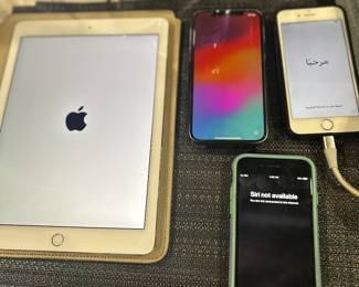 Apple products all set back and unlocked