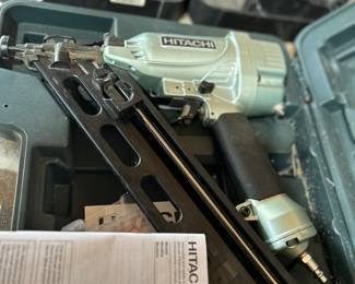Nail gun with case