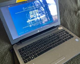 HP laptop set back to factory