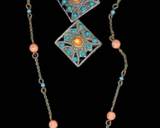 Vintage necklace Filigree