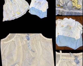 Just to fraction of the baby vintage clothes