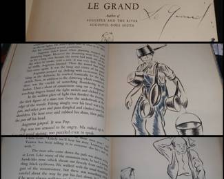 Augustus And The Mountains By Le Grand
Signed
Linen cover is in terrible condition but the inside is perfect