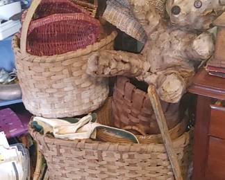 Wonderful Oak split cotton baskets and more