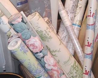Vintage wall paper