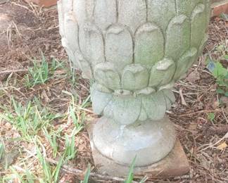 Vintage large pineapple concrete