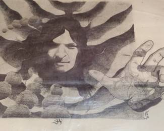 Original artist drawing