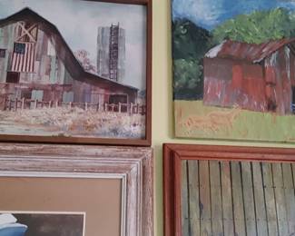 Incredible selection of hand-painted art by various artists
