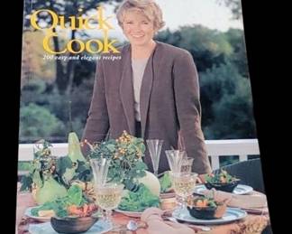 1980s Martha Stewart quick cook book