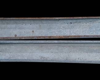 VTG GALVINIZED GARDEN PLANTER FARM DECOR PRIMITIVE CHICKEN FEEDER TROUGH