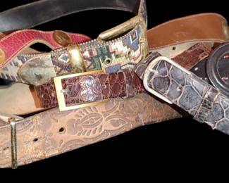 Vintage western belts
These are just a few pictures of some Belts there are probably over 50 belts