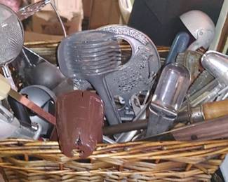 Vintage kitchen utensils
