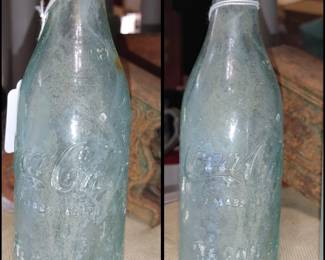 Blob top Coca-Cola bottle Macon