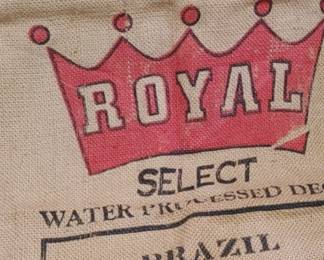 Super large burlap jute coffee bag Brazil
