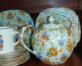 VINTAGE ERPHILA CHELSEA CZECHOSLOVAKIA TEAPOT