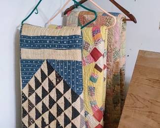 Just a few of the quilts we have over 40