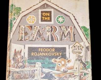 Wonderful vintage but animals on the farm all pages have amazing colorful illustrations very good condition no writing but no dust cover