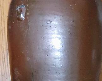 Partial Bishop pottery jug from Meansville.Georgia