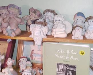 Many dreamsicles cherub figurines