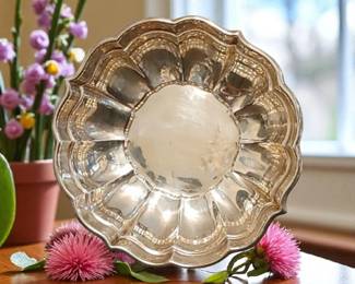 Sterling silver vegetable Bowl