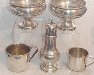 Assortment of sterling silver