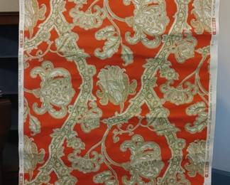 Huge Roll of gorgeous vintage NEWPORT-PAISLEY" AN EXCLUSIVE Schumacher HAND PRINT