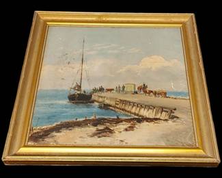 Brakkebroen landing stage on Saltholm
Theodor Esbern Philipsen
Vintage print
