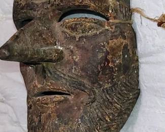 Wooden carved mask