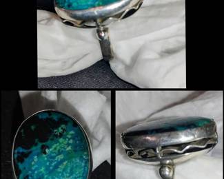 Beautiful vintage handmade Turquoise Ring