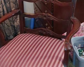 Beautiful dining room table & chairs belonging to the Hightower family