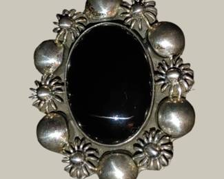 Beautiful vintage sterling silver 925 Mexico Broach